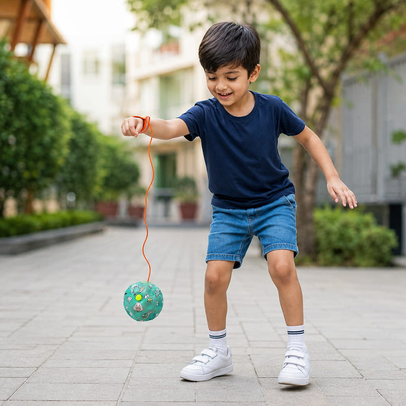 Shakti Toys Yo Yo Rebound Ball With Wrist Band