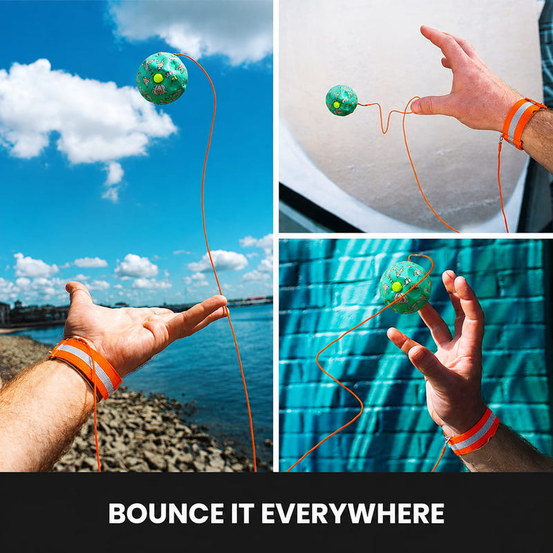 Shakti Toys Yo Yo Rebound Ball With Wrist Band
