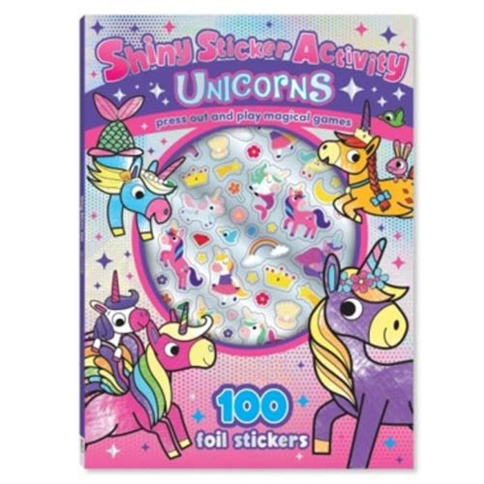 Shiny Sticker Activity Books-Activity Books-SBC-Toycra