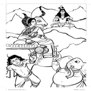 Shiva And Parvati In Magadhpur
