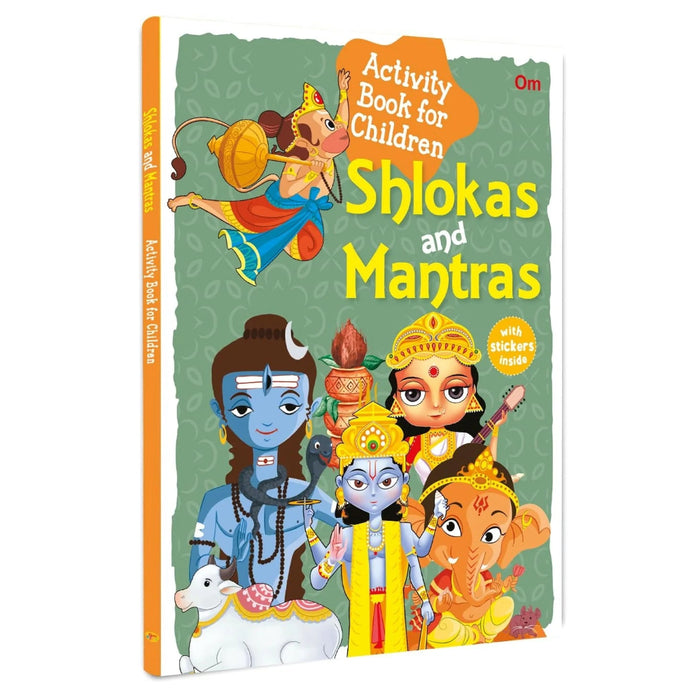Shlokas And Mantras Activity Book For Children-Activity Books-Ok-Toycra