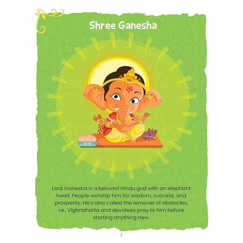 Shlokas And Mantras Activity Book For Children