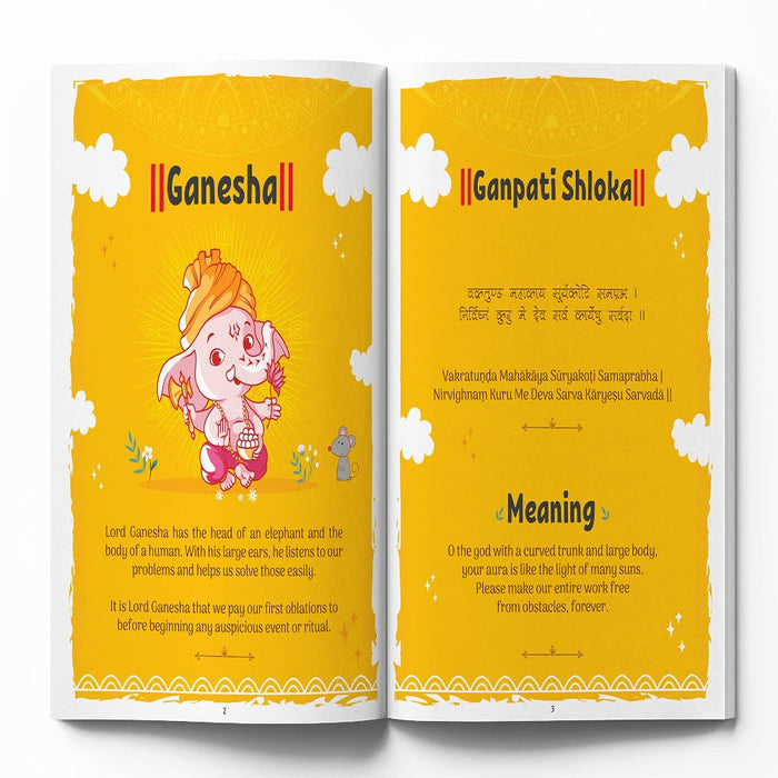 Shlokas And Mantras Activity Book For Kids-Mythology Book-WH-Toycra