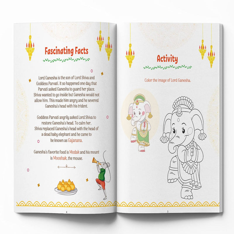 Shlokas And Mantras Activity Book For Kids
