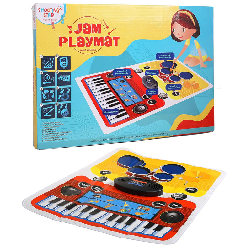 Shooting Star 2-in-1 Jam Playmat for Kids