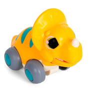 Shooting Star Dino Wheels, Friction Powered Running Dinosaur Pack of 4