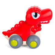 Shooting Star Dino Wheels, Friction Powered Running Dinosaur Pack of 4