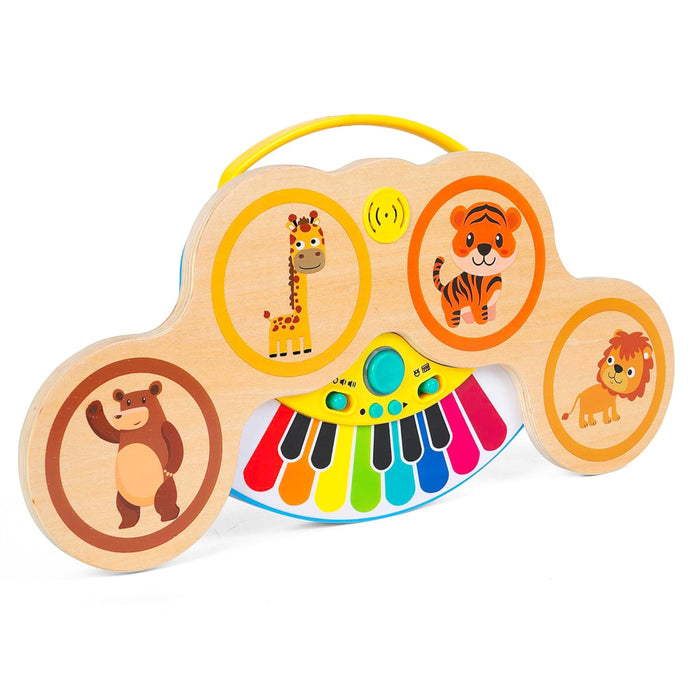 Shooting Star Magic Touch 2 in 1 Drum & Piano Set-Musical Toys-Shooting Star-Toycra