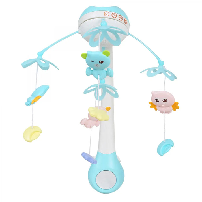 Shooting Star Projection & Night Light Bed Bell- Multicolour-Musical Toys-Shooting Star-Toycra