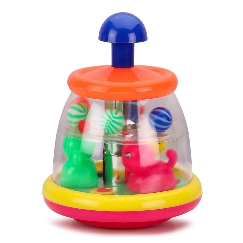 Shooting Star Push N Spin Toy