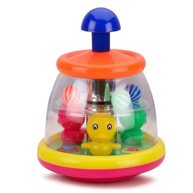 Shooting Star Push N Spin Toy