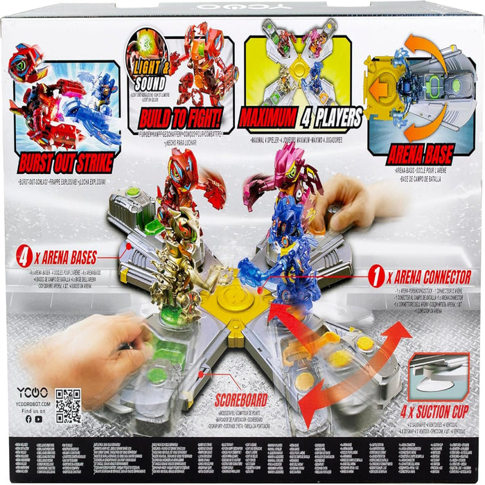 Silverlit 88715 Build 2 Strike Deluxe Battle Pack Toys for Kids-Construction-Silverlit-Toycra