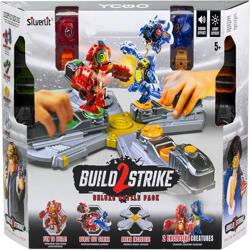 Silverlit 88715 Build 2 Strike Deluxe Battle Pack Toys for Kids-Construction-Silverlit-Toycra