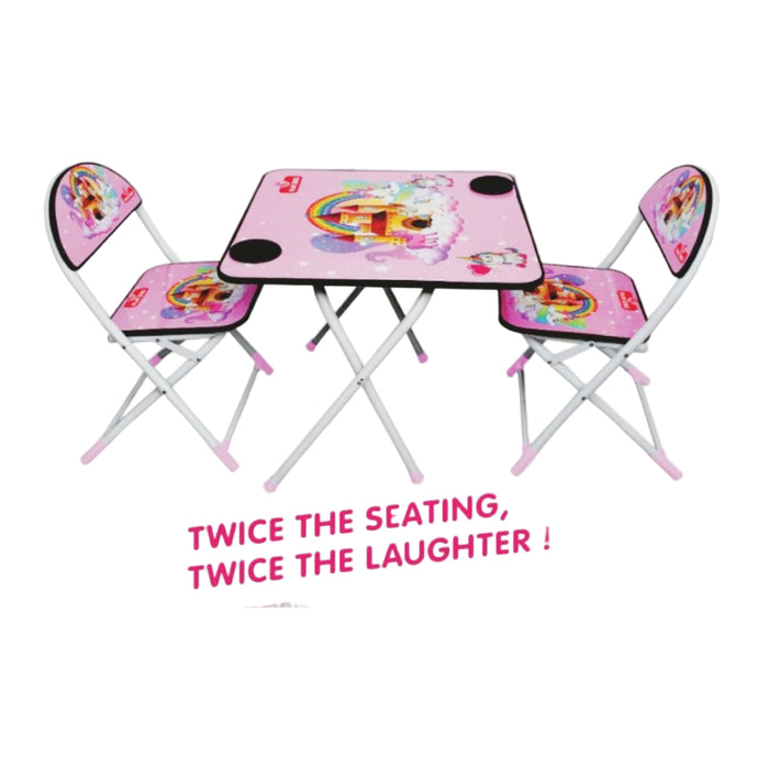 Simarr Play Zing Unicorn Double Chair and Table set-Furniture-Simon Toy-Toycra