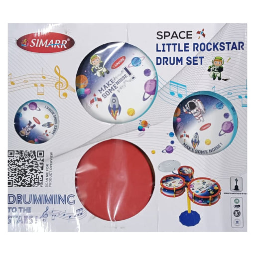 Simarr Space Little Rockstar Drum Set-Musical Toys-Simarr Toys-Toycra