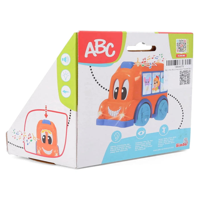 Simba ABC Friction Powered Toy Bus-Vehicles-simba-Toycra