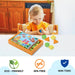 Simba ABC Magic Cube Educational Puzzle - Animal Printed-Kids Games-Simba-Toycra