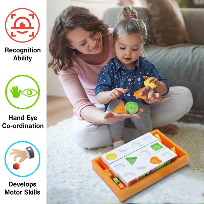 Simba ABC Magic Cube Educational Puzzle - Animal Printed