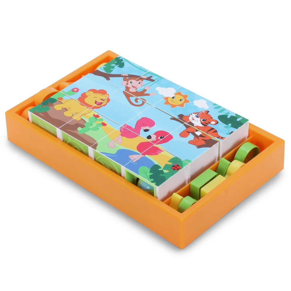 Simba ABC Magic Cube Educational Puzzle - Animal Printed — Toycra