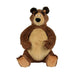 Simba Masha and the Bear Plush Bear (Size: 50cm)-Soft Toy-simba-Toycra