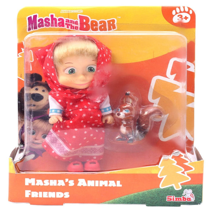 Simba Masha's Animal Friends - Multicolor-Action & Toy Figures-Masha And The Bear-Toycra