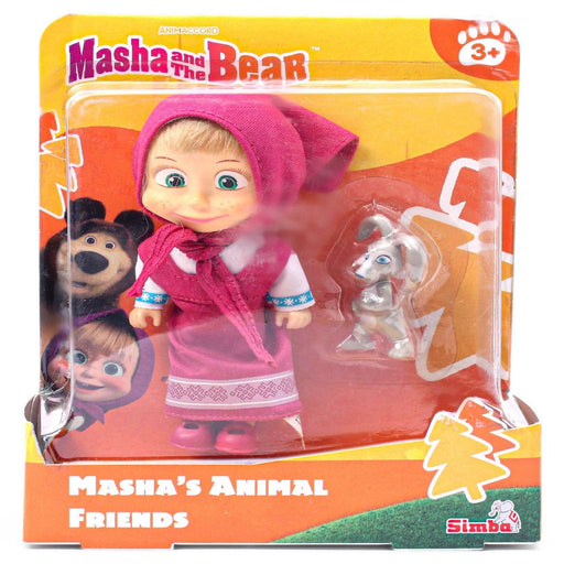 Simba Masha's Animal Friends - Multicolor-Action & Toy Figures-Masha And The Bear-Toycra