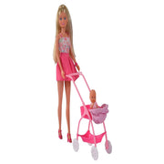 Simba Steffi Love Baby Walk Doll Playset