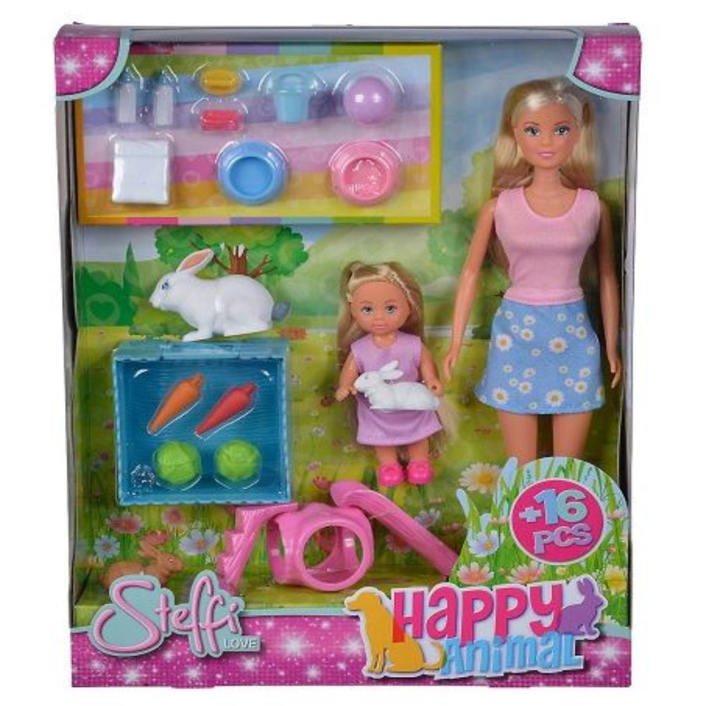 Simba Steffi Love Happy Animal Set