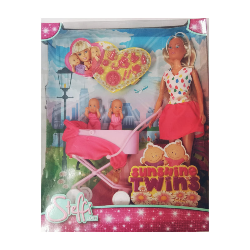 Simba Steffi Love Sunshine Twins Doll with Baby
