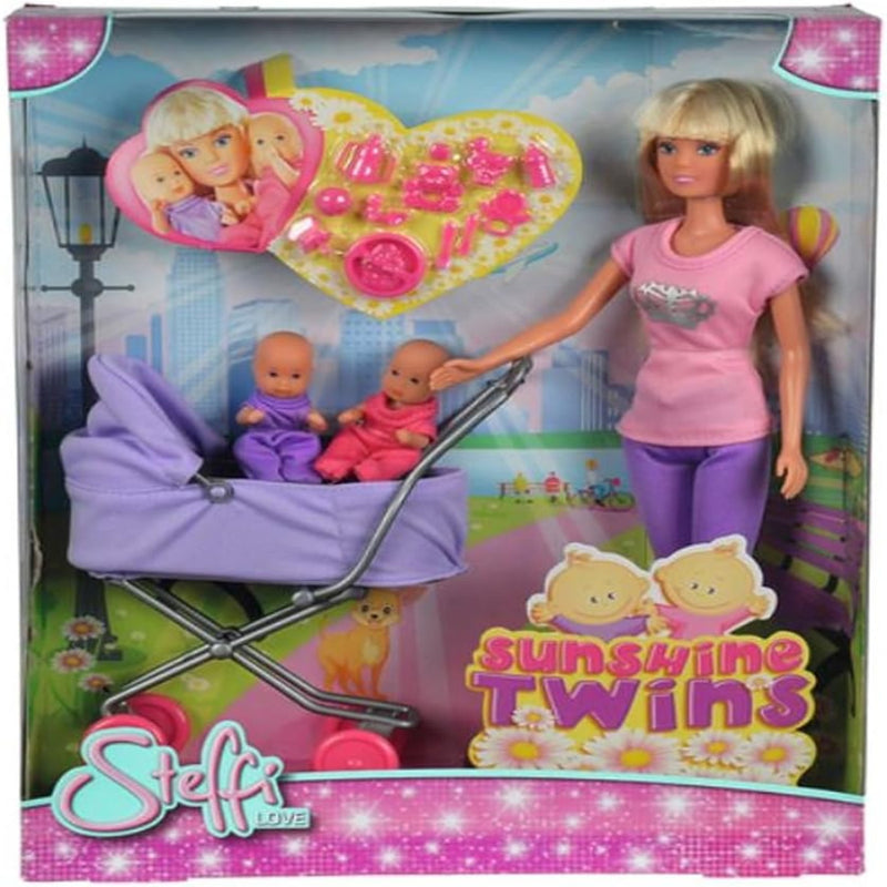 Simba Steffi Love Sunshine Twins Doll with Baby