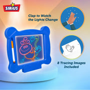 Sirius Toys Glow art Neon Effect Drawing Board -Big