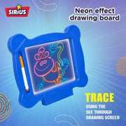Sirius Toys Glow art Neon Effect Drawing Board -Big