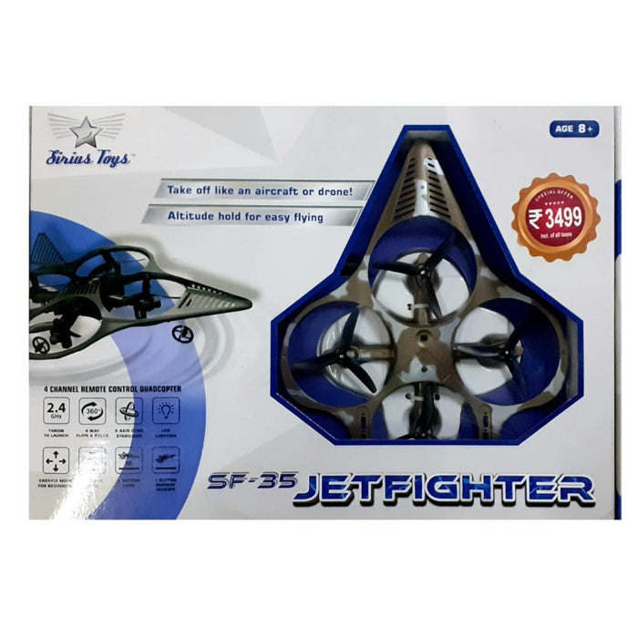 Sirius Toys Jet Fighter Drone-RC Toys-Sirius Toys-Toycra