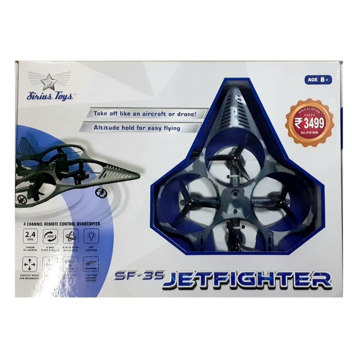 Sirius Toys Jet Fighter Drone-RC Toys-Sirius Toys-Toycra