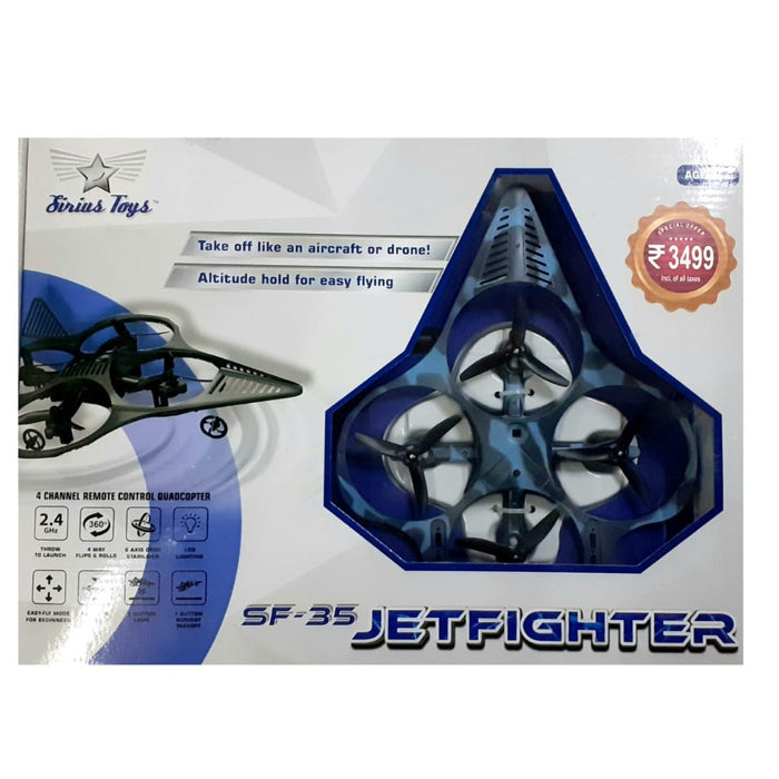 Sirius Toys Jet Fighter Drone-RC Toys-Sirius Toys-Toycra