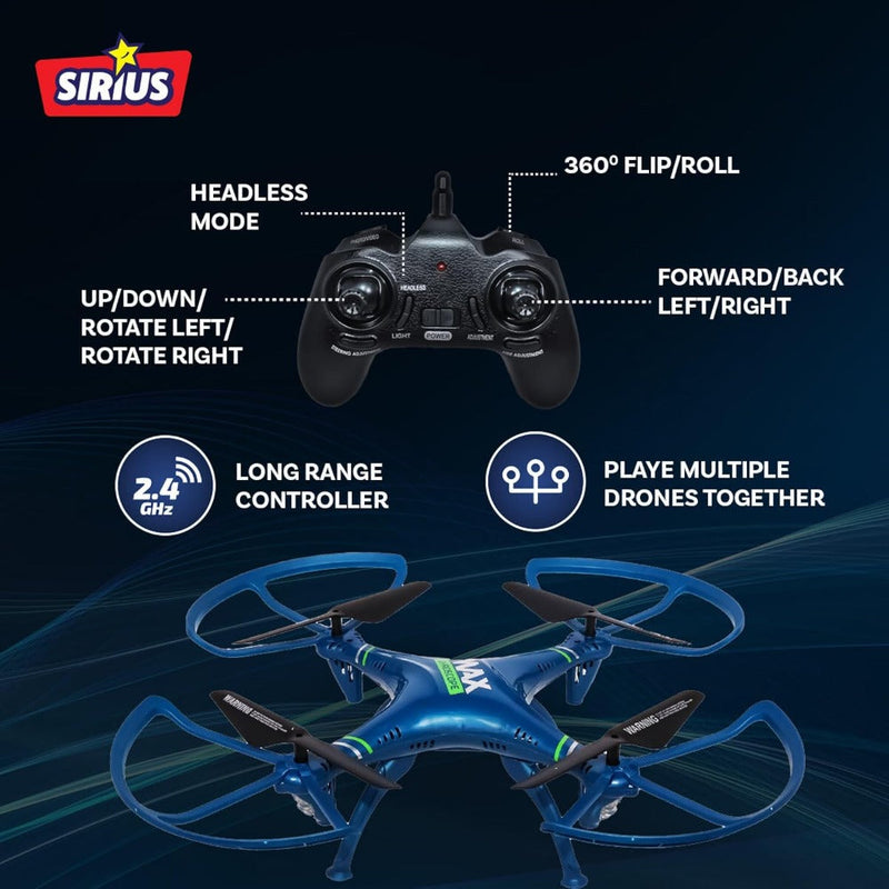 Sirius Toys Max Drone For Kids-RC Toys-Sirius Toys-Toycra