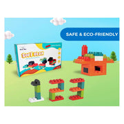Sirius Toys Soft Building Blocks - 56 Pieces