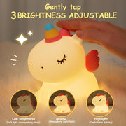 Sitting Unicorn Silicone Night Lamp