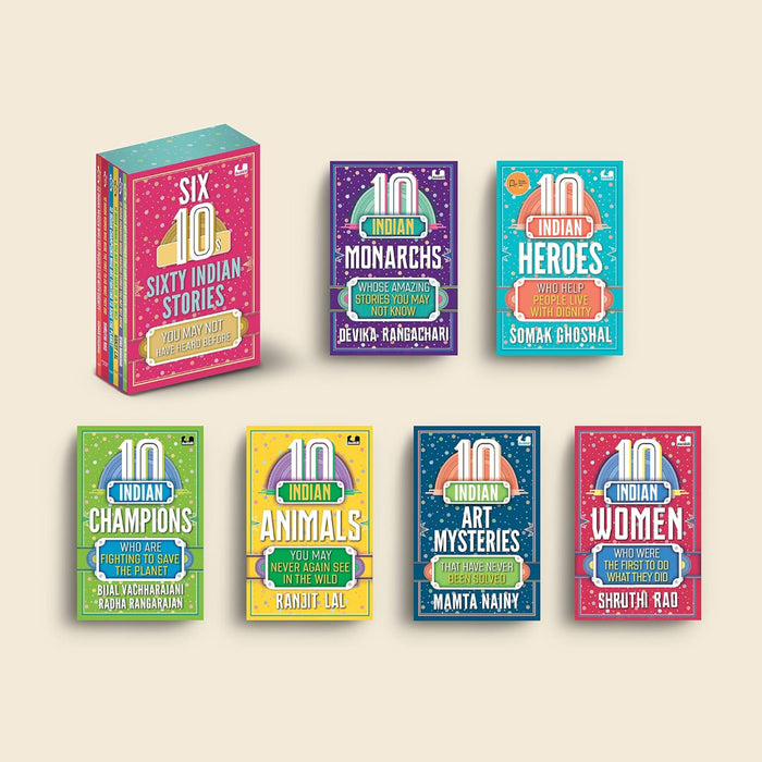 Six 10s: Sixty Indian Stories You May Not Have Heard Before-Non-Fiction Book-prh-Toycra