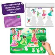 Skillmatics Activity Kit - Creative Storytelling & Skill Building with 150+ Reusable Stickers