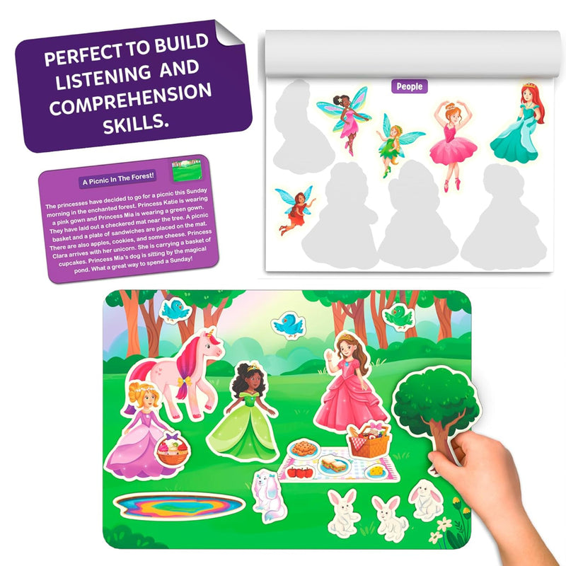 Skillmatics Activity Kit - Creative Storytelling & Skill Building with 150+ Reusable Stickers