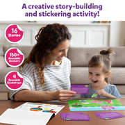 Skillmatics Activity Kit - Creative Storytelling & Skill Building with 150+ Reusable Stickers