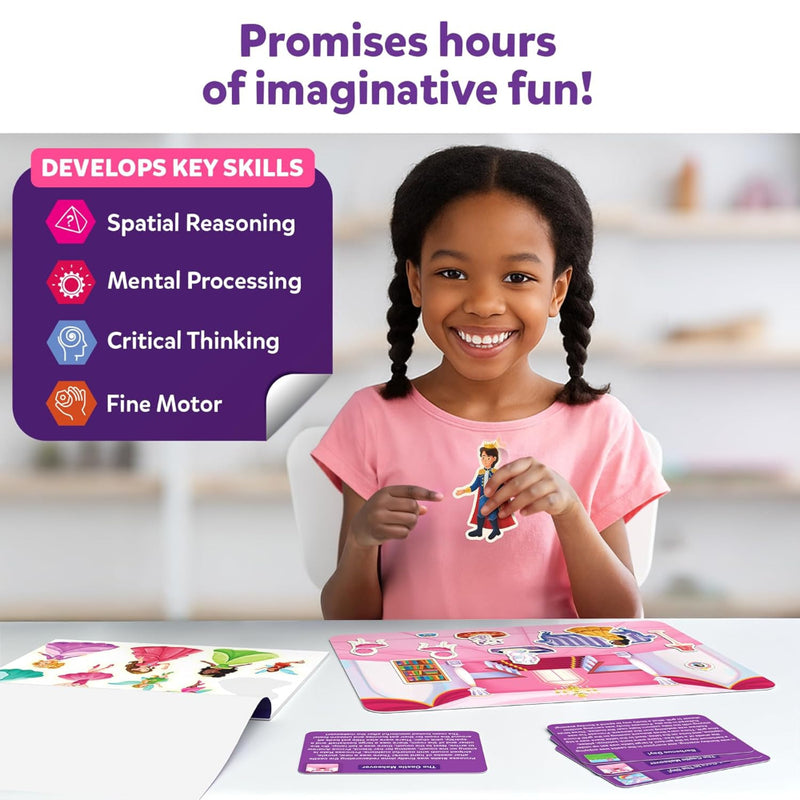 Skillmatics Activity Kit - Creative Storytelling & Skill Building with 150+ Reusable Stickers