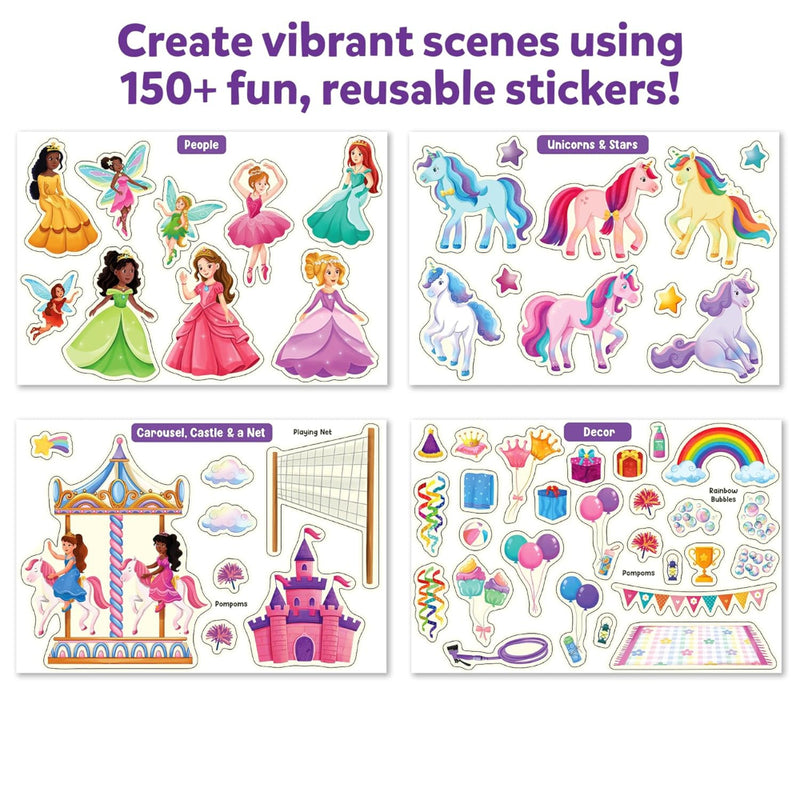 Skillmatics Activity Kit - Creative Storytelling & Skill Building with 150+ Reusable Stickers