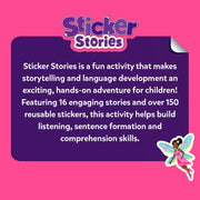 Skillmatics Activity Kit - Creative Storytelling & Skill Building with 150+ Reusable Stickers