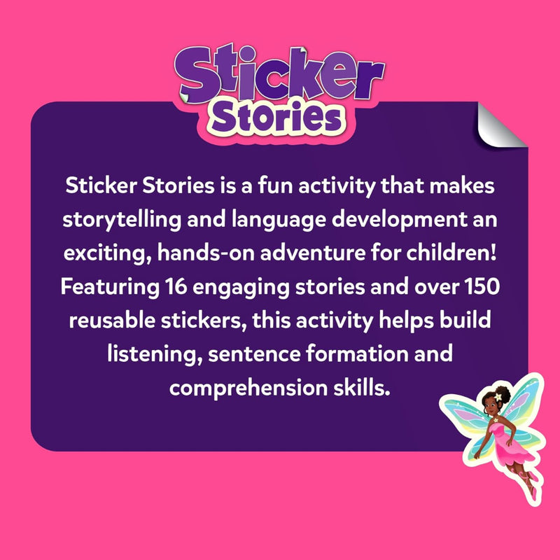 Skillmatics Activity Kit - Creative Storytelling & Skill Building with 150+ Reusable Stickers