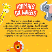 Skillmatics Animal on Wheels