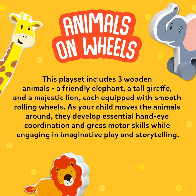Skillmatics Animal on Wheels