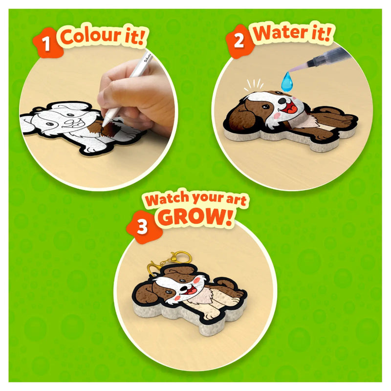 Skillmatics Aqua Puff - Mess Free! 3D Art Kit