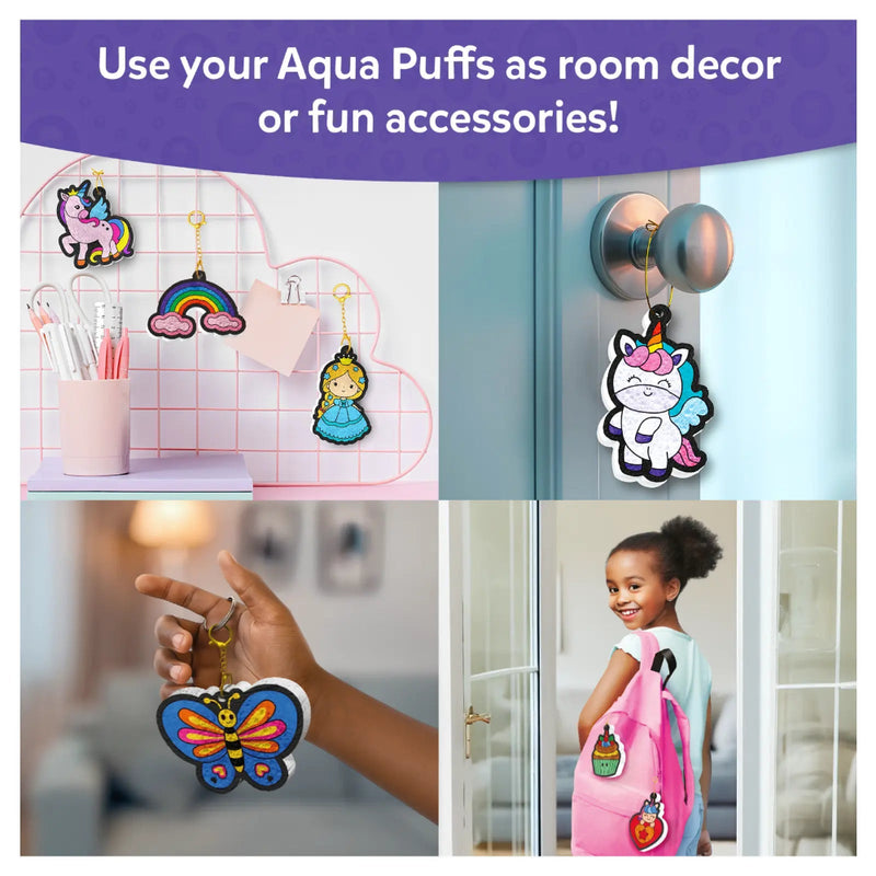 Skillmatics Aqua Puff - Mess Free! 3D Art Kit